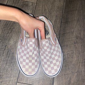 Checkered Vans